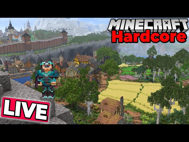 Landscape Transformation in my Hardcore Minecraft Forever World : 1.21.4 Survival let's play