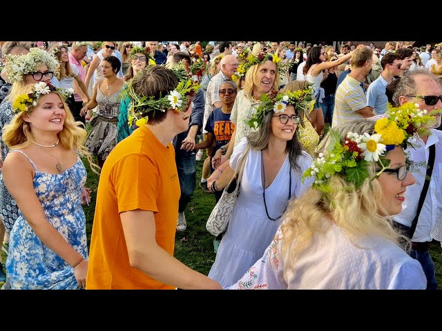 Swedish Midsummer Festival celebration in New York City