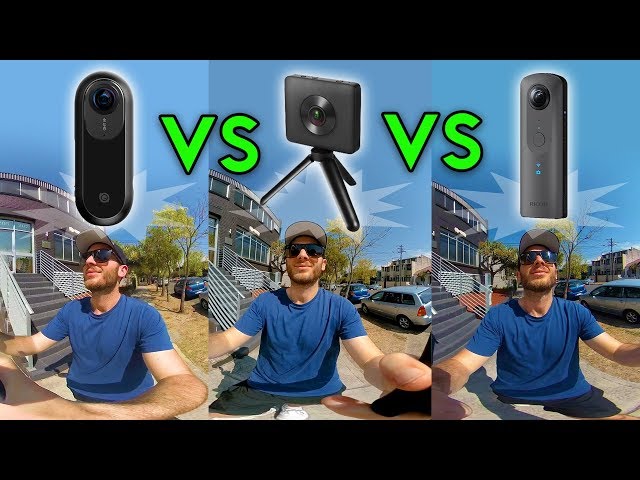 Insta360 One vs Theta V vs Xiaomi - Video Comparison (4k)