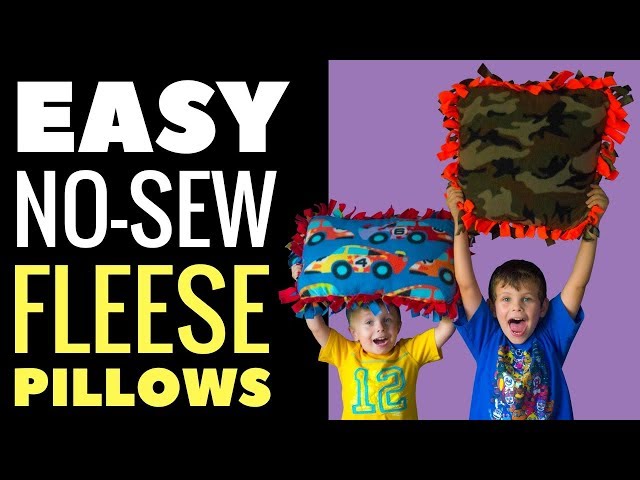 How To Make A Fleece Knot Pillowcase