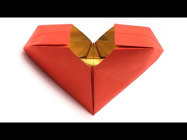 Heart Origami Box Tutorial (Hyo Ahn)