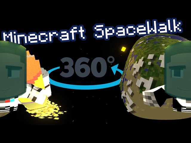 Spacewalk 360° - Minecraft Animation