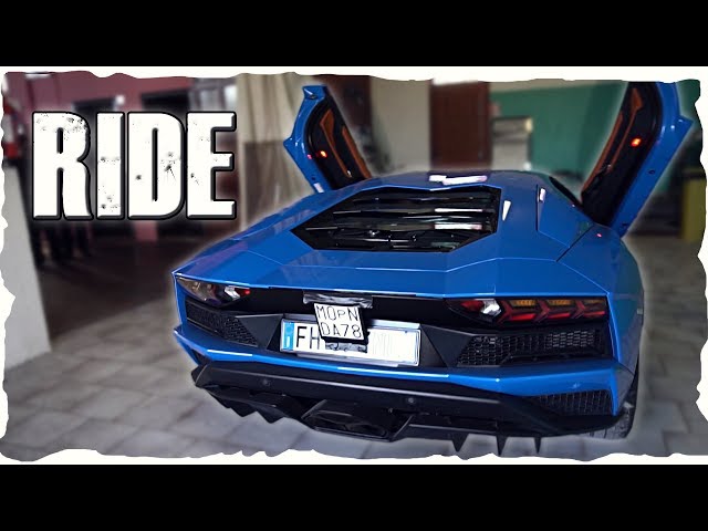 New Lamborghini Aventador S - CRAZY Ride *FULL THROTTLE*