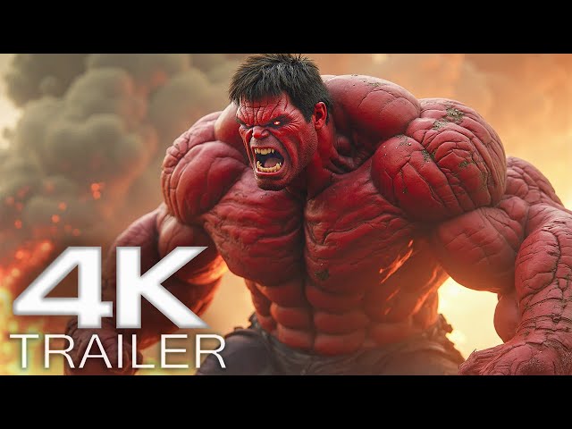 CAPTAIN AMERICA: BRAVE NEW WORLD 'Red Hulk Vs Captain America' Trailer (2025) Extended