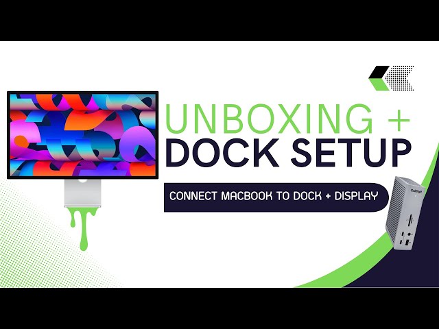 Apple Studio Display Unboxing and Setup With Dock