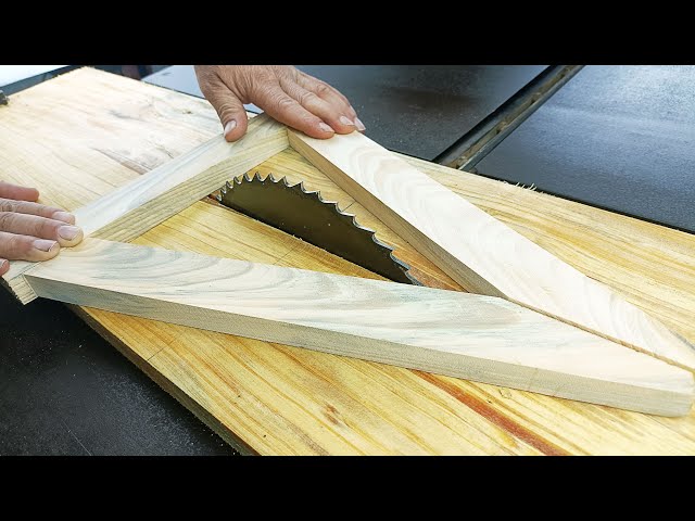 TOP 4 great ideas in this video!Bending wood with a cast alloy circular saw blade from old carpenter