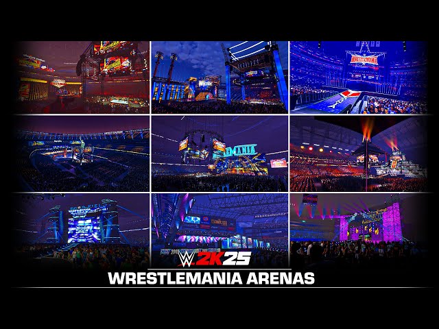 WWE 2K25: WrestleMania Arena We Want In The Game!