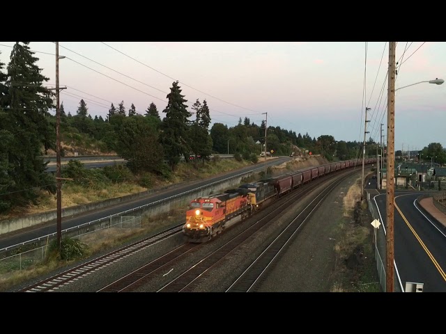 Two Freighters in Kalama