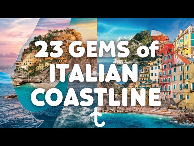 23 Breathtaking 🇮🇹 Italian 🇮🇹 Coastline Spots That Will Make You Pack Your Bags NOW!