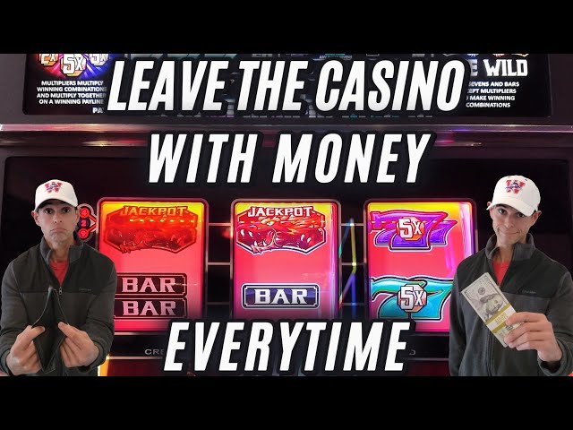 Leave The Casino With Money EVERYTIME!!!