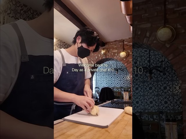 day as a private chef #10 I made it to 10 days straight! #cooking #vlog  #food