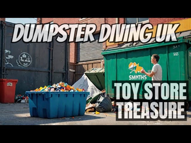 Shocking Finds Dumpster Diving at UK Toy Superstore