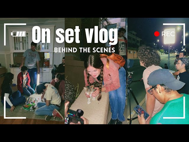 Come with me to ACT in a short film! | Behind the Scenes VLOG