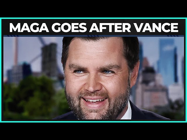 MAGA is FURIOUS with J.D. Vance for These Comments