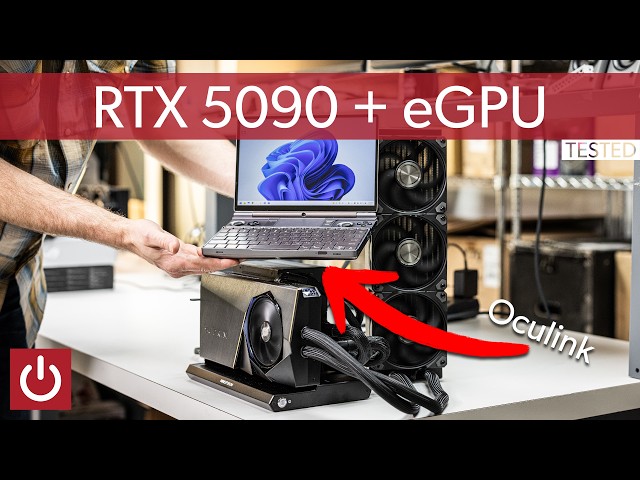 How Does A Liquid Cooled RTX 5090 Run On A Handheld?