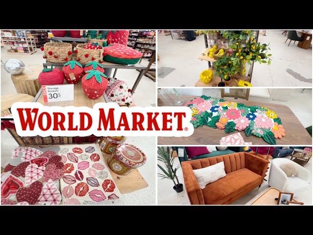 World Market January 2024 ~ Valentine 2025 and Spring Decor