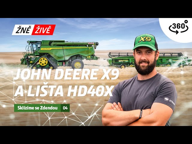 ŽNĚ ŽIVĚ: Sklízíme se Zdendou | John Deere X9 | 04