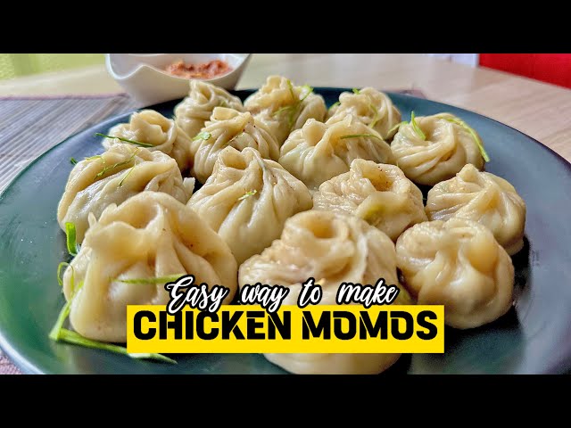 Chicken Momos Recipe | Perfect Steamed Dumplings and Dim Sum