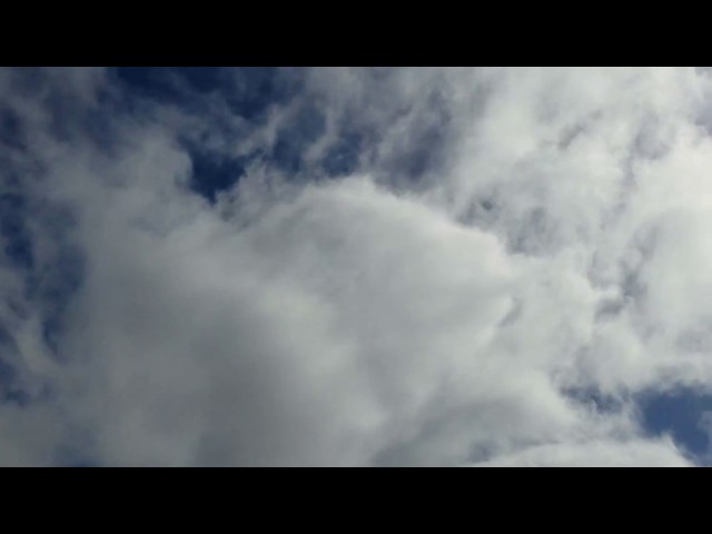 Timelapse Clouds Blue Sky 4k