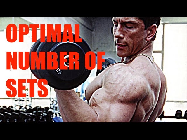 OPTIMAL NUMBER OF SETS FOR MUSCLE HYPERTROPHY