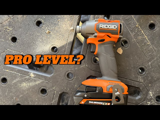 Ridgids 4 mode impact driver seriously impresses!