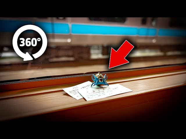 Private Cabin on Japan's SLEEPER Train | 360 Degree Video