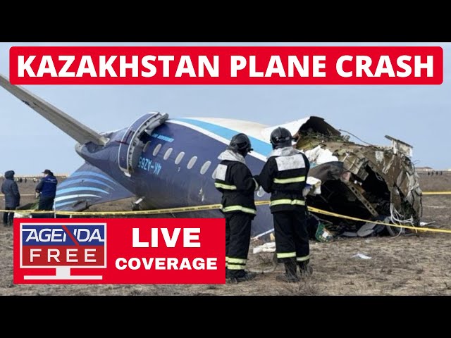 Kazakhstan Plane Crash - Did Russia Shoot it Down? - LIVE Breaking News Coverage