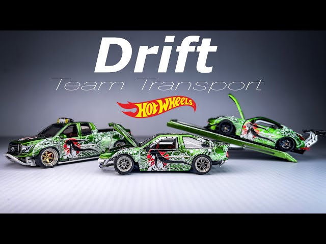 Toyota Tundra Drift Team Transport Hot Wheels Custom