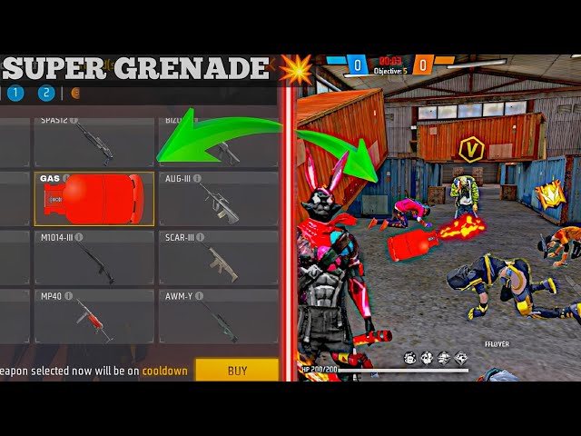 New System 💥 Update Super Grenade Before 🤑 free fire max update noob to pro 😎 || Smiley Gamer