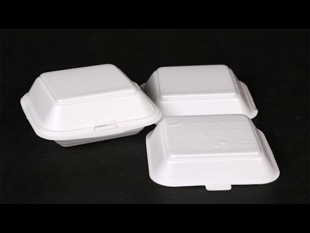 PS foam lunch box polystyrene white styrofoam food containers making machine