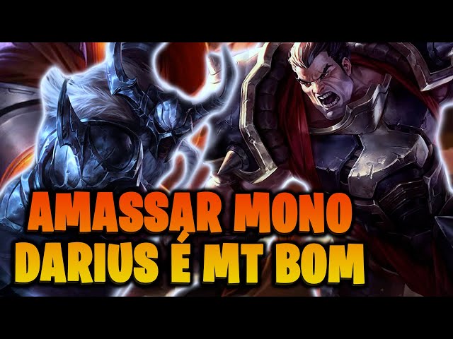 AMASSAR MONO DARIUS É MUITO BOM, EM BUSCA DO MESTRE OLAF VS DARIUS | League of Legends | OLAF TOP