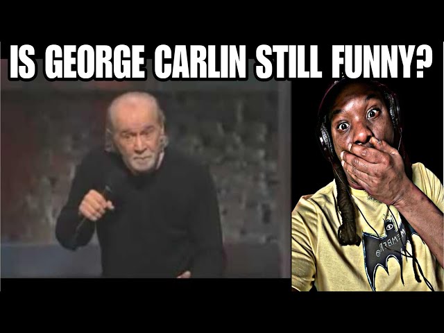 First time reaction to george carlin "RELIGION"