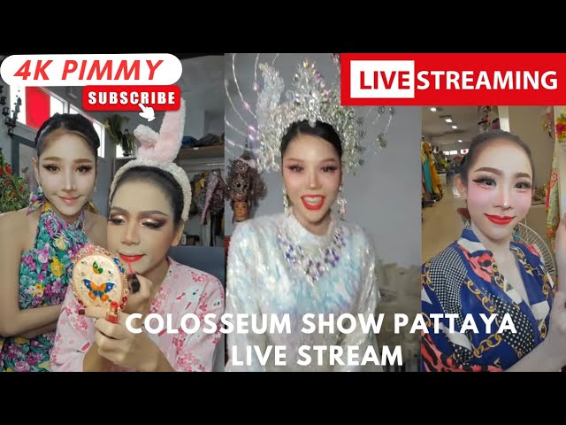 Colosseum Ladyboy Cabaret Show Pattaya LIVE STREAM by Pimmy & Golf