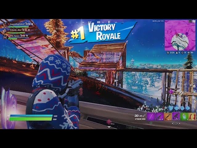 22 KILL FORTNITE WIN!!!