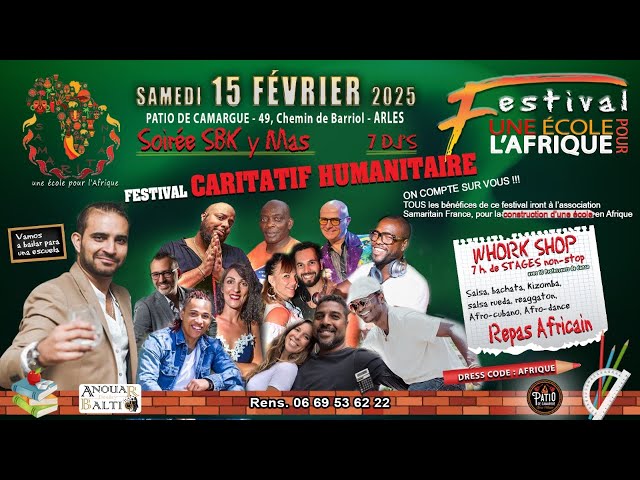 Interview de présentation du festival "Une école pour l'Afrique"