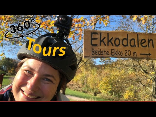 360 video walking tours I Ekkodalen Almindingen I Bornholm Denmark