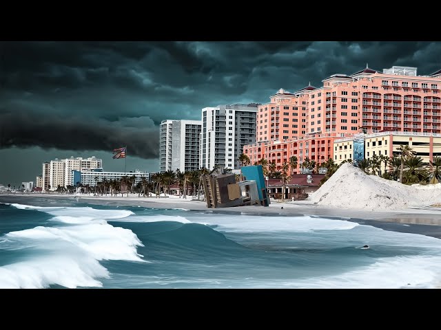 After Hurricane Milton Clearwater Beach Florida 4K Live Cam (Tampa Bay)