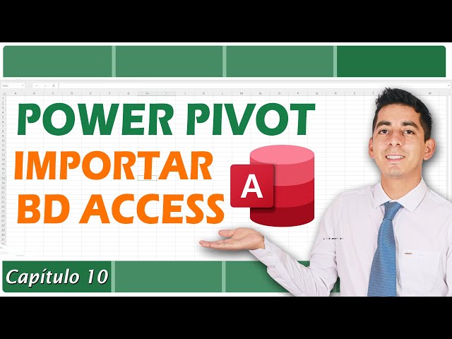 Como importar Base de Datos Access con Power Pivot a Excel | 10