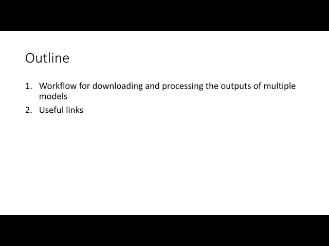 ESM02.5 CMIP6 data download using python for a multi-model ensemble