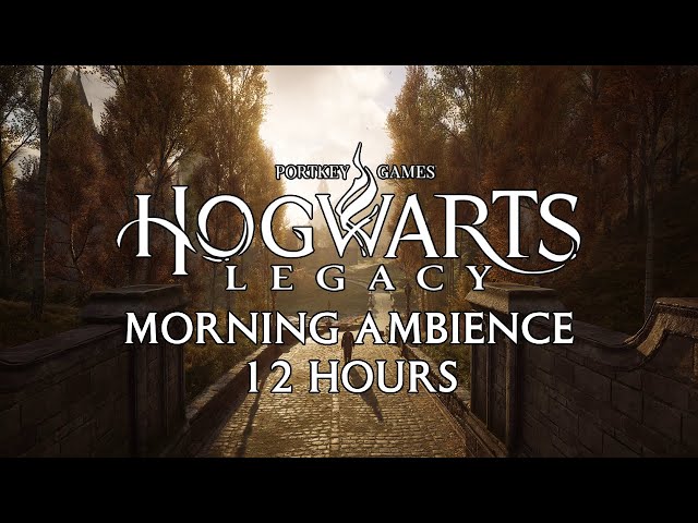 Hogwarts Legacy Morning Ambience + Music 12 hours