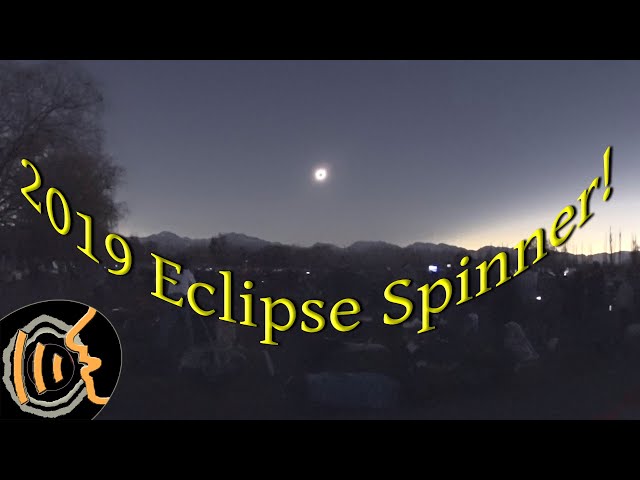 2019 Solar Eclipse Spinning Cameras - Solar Eclipse Timer