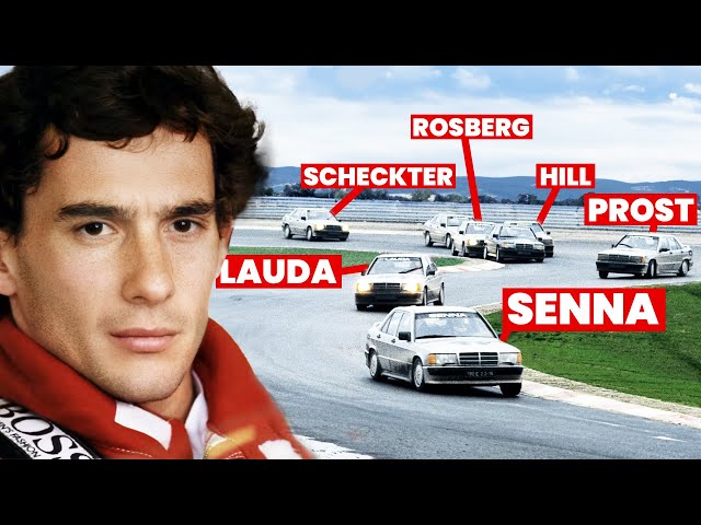 When F1 Drivers Raced the SAME CARS (And SENNA Won)