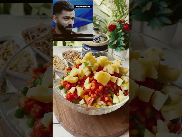 Weight Loss Sprouts Salad | Virat Kohli's Diet Secret? | Healthy Recipe #dietfood #nutritionhack