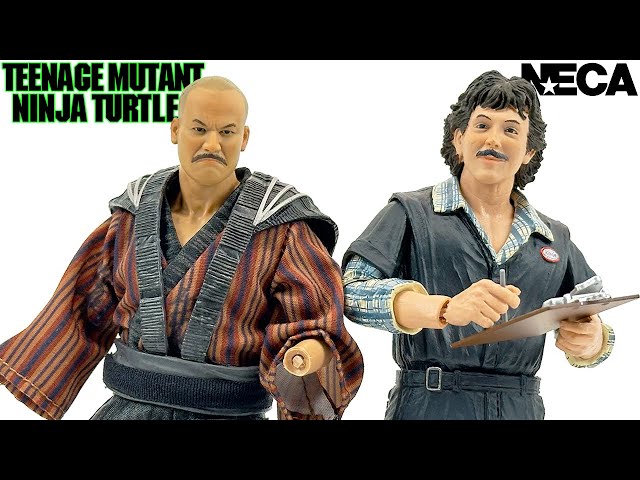 NECA TMNT Movie Tatsu & Kevin Eastman Review!