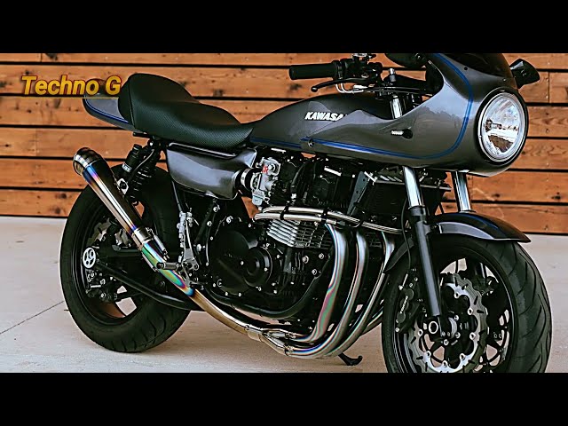 Modded Kawasaki KZ1000 LTD: Stunning Custom Cafe Racer Transformation with 125hp Power