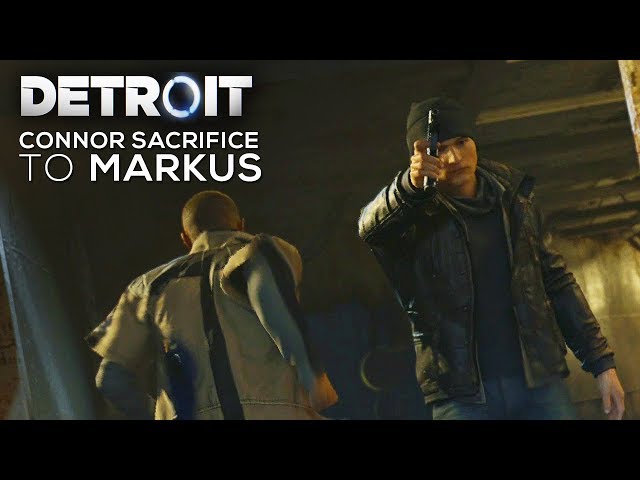 Connor Sacrifice His Life To Save Markus (Connor's Secret Death) - DETROIT BECOME HUMAN