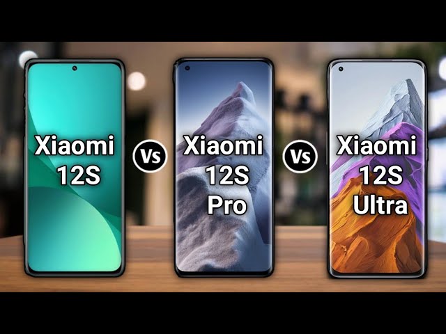 Xiaomi 12S Vs Xiaomi 12S Pro Vs Xiaomi 12S Ultra #comparison,#bestsmartphone,#trending,#2022