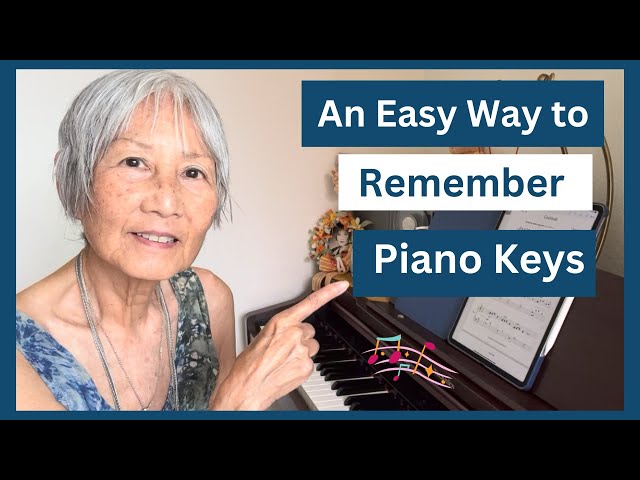 An Easy Way to Remember Piano Keys