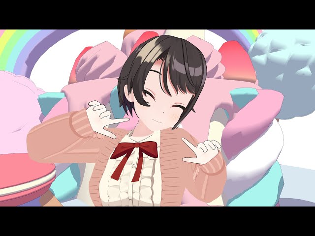 【VR180】大空スバル「キワメテカワイイ」Shorts【MMDホロライブ】@OozoraSubaru