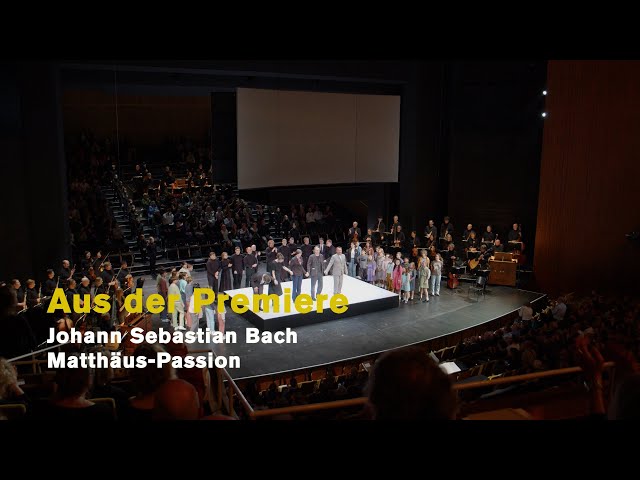 Johann Sebastian Bach: MATTHÄUS-PASSION (Audience reactions)